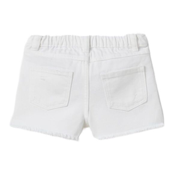 ZARA Kids | White | RIPPED DENIM SHORTS - Picture 2 of 5